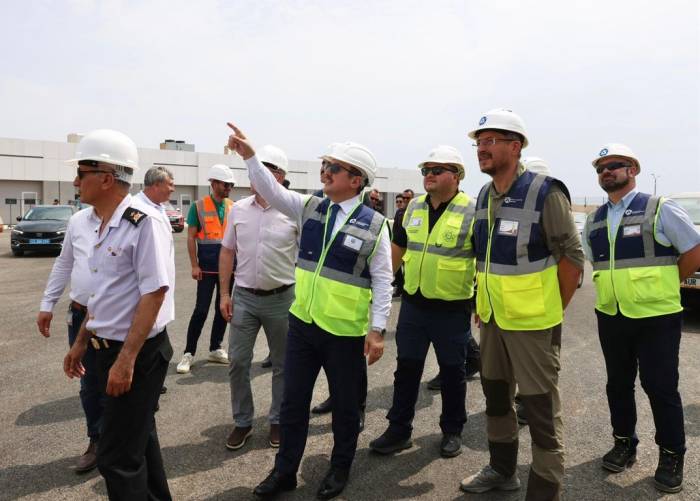 Vali Pehlivan, Akkuyu Nükleer Güç Santrali’ni Ziyaret Etti