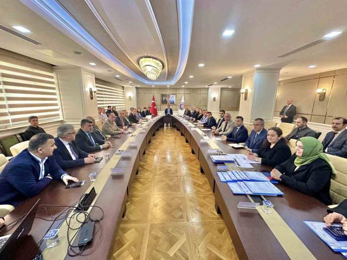 Karabük’te Afetlere Hazırlık Toplantısı Yapıldı