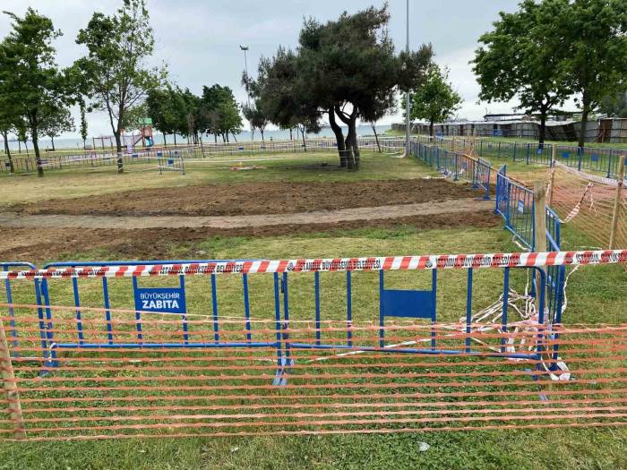 Küçükçekmece’de 5 Yaşındaki Çocuğun Düşerek Hayatını Kaybettiği Çukur Kapatıldı