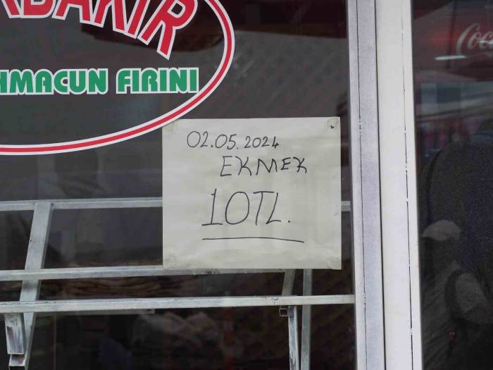 Malatya’da 200 Gram Pide 10 Tl Oldu