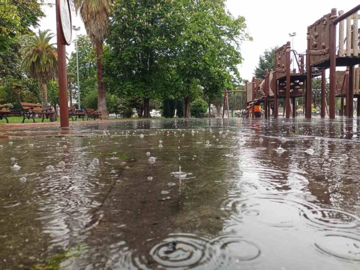 Samsun’da Yağmur Etkili