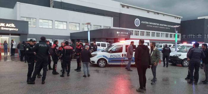 Erzurum’da Hasta Yakınları, Sağlıkçılara Ve Polise Saldırdı