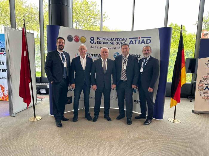 Altso Başkanı Erdem’den Almanya’da Alanya Brifingi