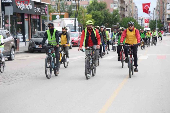 Sağlık İçin Pedal Çevirdiler