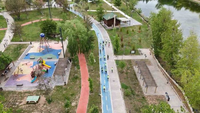 Kırıkkale’de Pedallar Sağlıklı Yaşam İçin Çevrildi