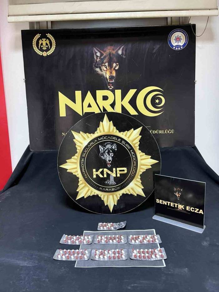 Karabük’te 4 Ayrı Operasyonda 200 Adet Uyuşturucu Hap Ele Geçirildi