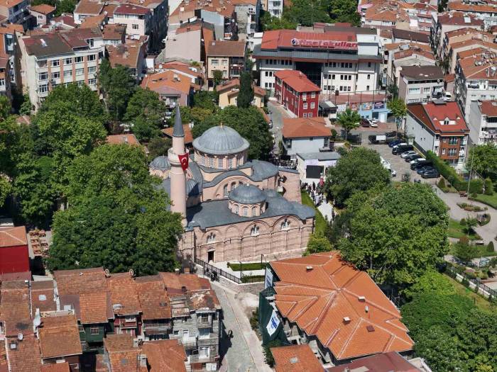 Restorasyonu Tamamlanan Kariye Camii İbadete Açıldı