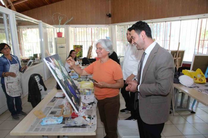 Başkan Önal, Sahaya İndi