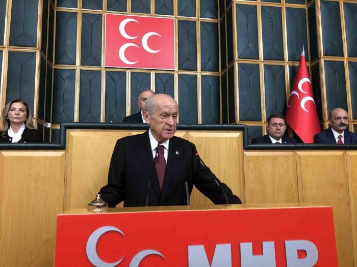 Mhp Lideri Bahçeli: (Sinan Ateş Davası) "Beklentimiz, İddianamenin Kabul Edilip Yargılamanın Başlamasıdır; Kimin Elinde Hangi Belge Varsa Mahkeme İle Paylaşmalı"