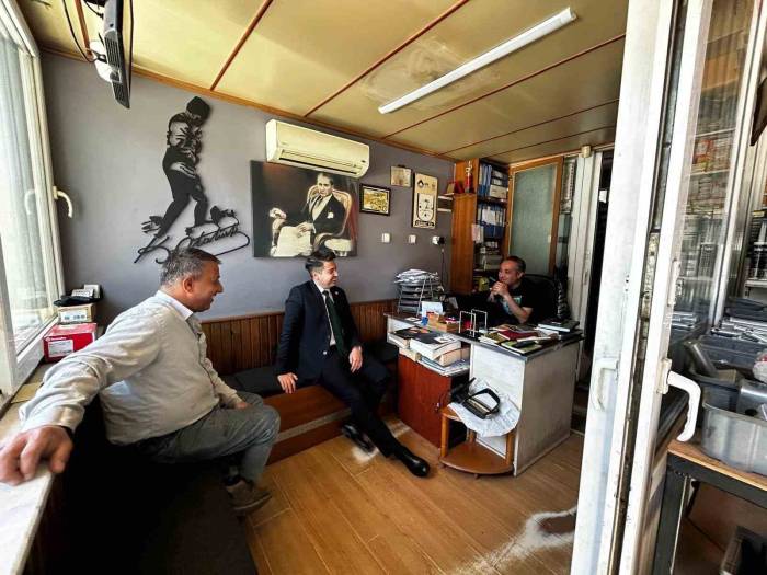 Kaymakam Gündoğdu Sanayi Esnafı İle Görüştü