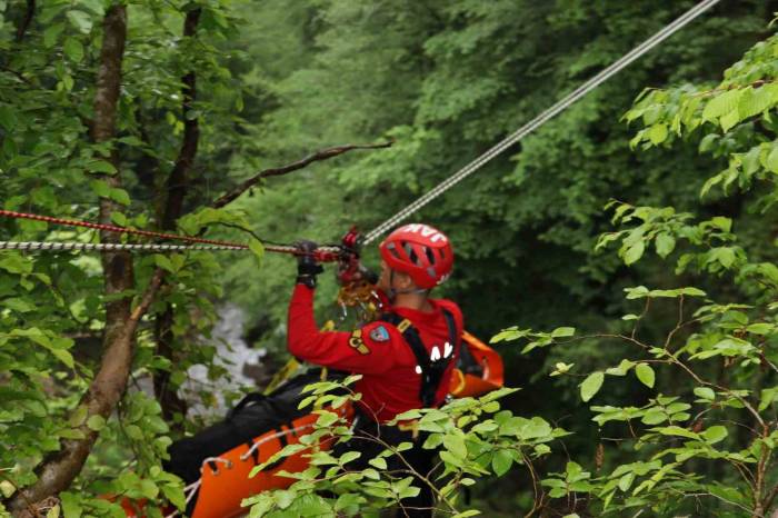 Jandarmadan Nefes Kesen Tatbikat