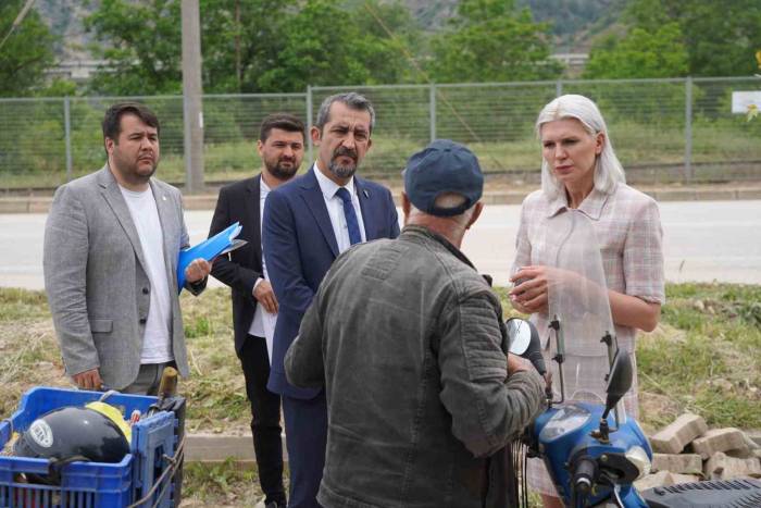 Başkan Subaşı Sahada İncelemelerde