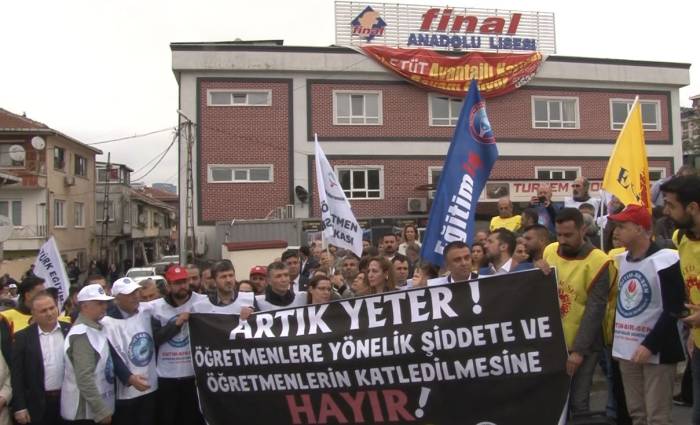 Eğitim Sendikalarından Okul Müdürünün Öldürülmesine Tepki