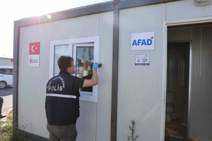 Konteyner Kentte Klima Ve Televizyon Hırsızlığı