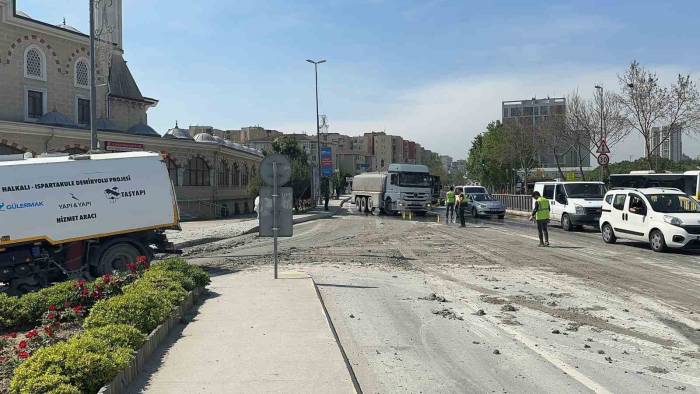 Küçükçekmece’de İlginç Kaza