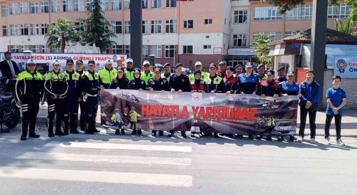 Bafra’da “Hayatla Yarışılmaz" Etkinliği