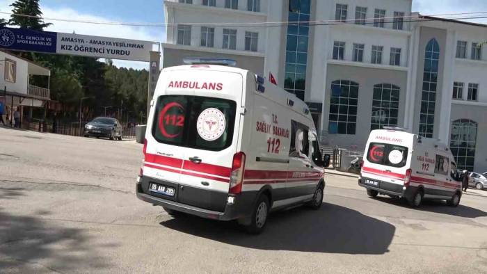 Amasya’da Kyk Yurdunda 8 Personel Temizlik Yaparken Hastanelik Oldu