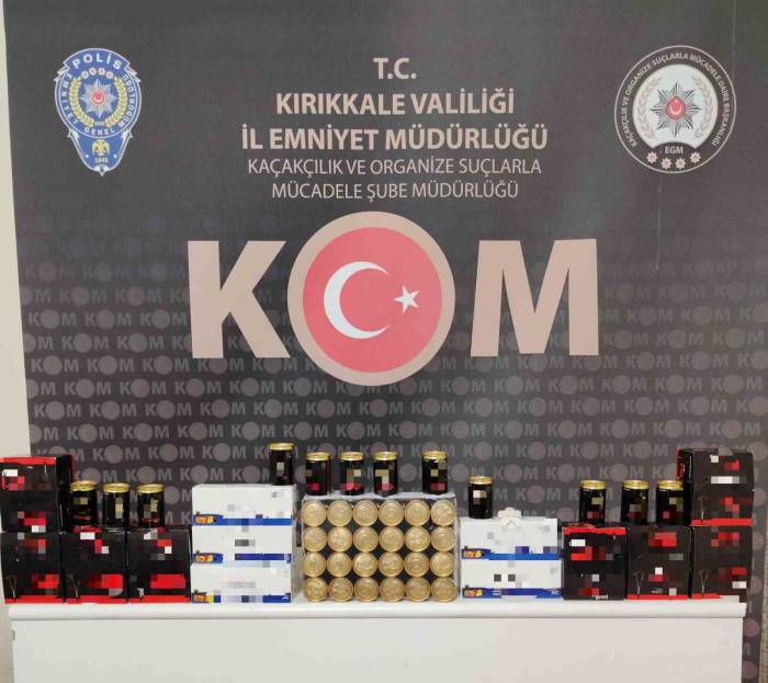 Kırıkkale’de Kaçak Ürün Ticaret Yapanlara Operasyon: 4 Gözaltı