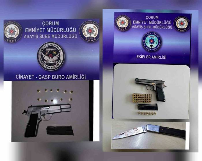 Çorum Polisinden Asayiş Uygulaması