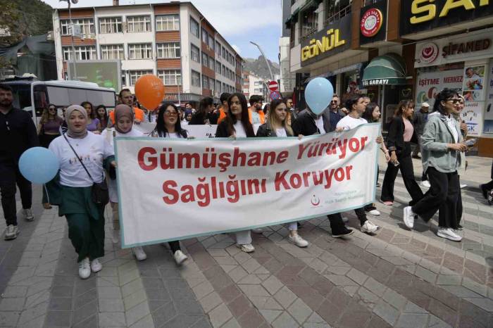 Gümüşhane’de ‘Sağlık İçin Harekete Geç’ Etkinlikleri Düzenlendi