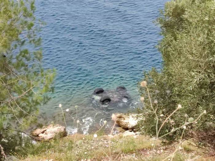 Atv Uçurumdan Denize Düştü: 1 Yaralı