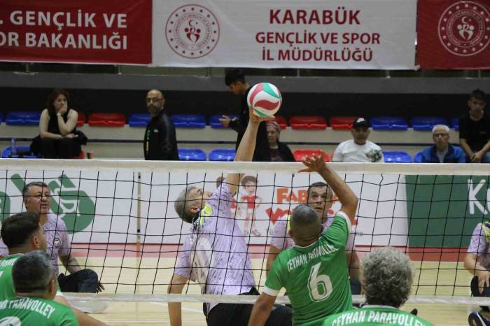 Oturarak Voleybol Süper Lig 1. Etap Mücadeleleri Karabük’te Sona Erdi