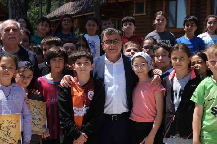 Çocuk Üniversitesi Öğrencileri Konakpınar’da Stres Attı