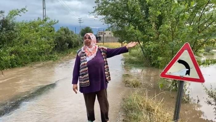 Osmaniye’de Tarım Arazileri Sel Suları Altında Kaldı