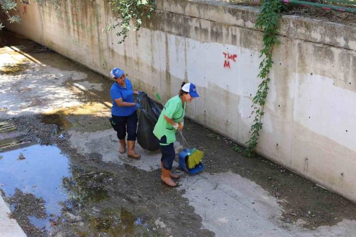 Marmaris’te Derelerde İkili Mücadele