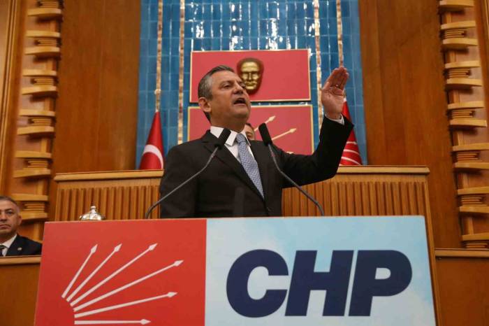 Chp Lideri Özel: "Millete ’kemer Sık’ Denirken Milletin Vekilleri Tasarrufun Dışında Kalmasınlar"