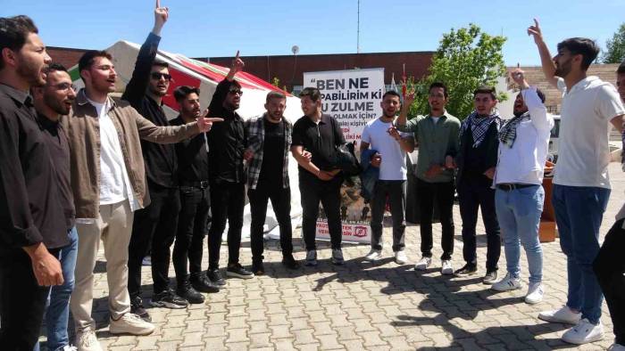 Üniversiteli Gençler Filistin İçin Buluştu