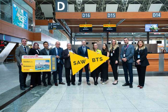 Bratislava İlk Kez Direkt Uçuşla İstanbul’a Bağlandı