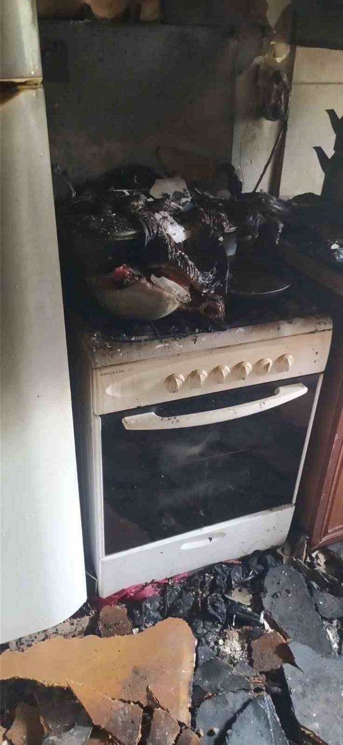 Yüksekova’da Çıkan Yangın Korkuttu