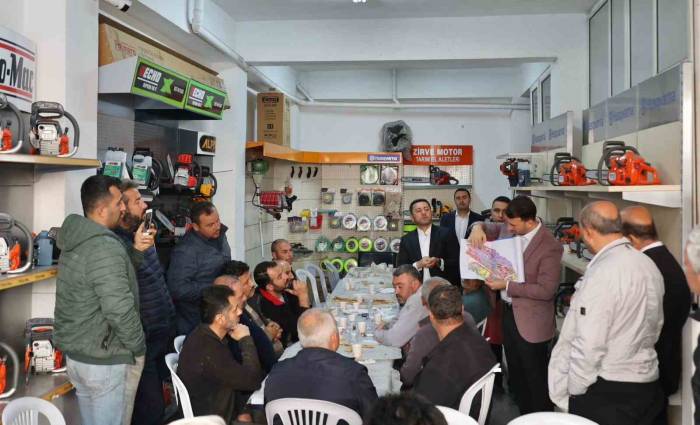 Başkan Arı Sanayi Esnafı İle Buluştu