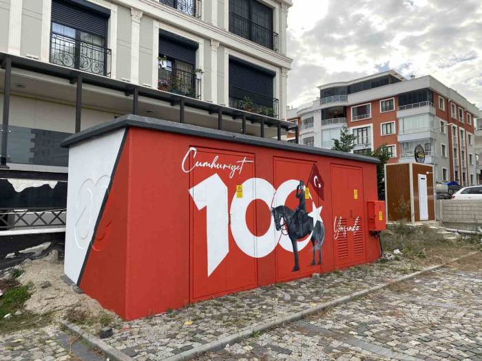 Samsun’un Resimli Elektrik Trafoları Şehri Renklendirdi