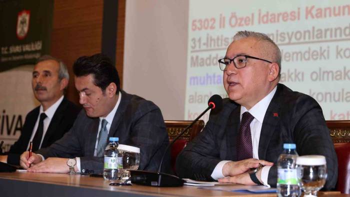 Sivas Valisi Şimşek: "Muhtarlarımız Kuşkusuz, Devlet Millet Bütünleşmesinin En Bariz Göstergesidir"