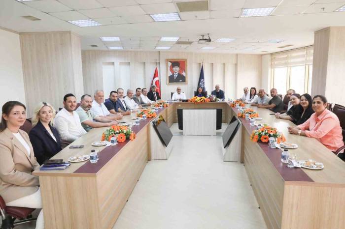 Başkan Çerçioğlu, Germencik Belediye Başkanı Zencirci’yi Ağırladı