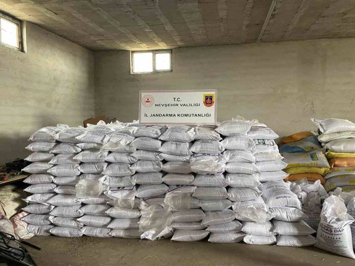 Nevşehir’de 23 Ton Sahte Gübre Ele Geçirildi