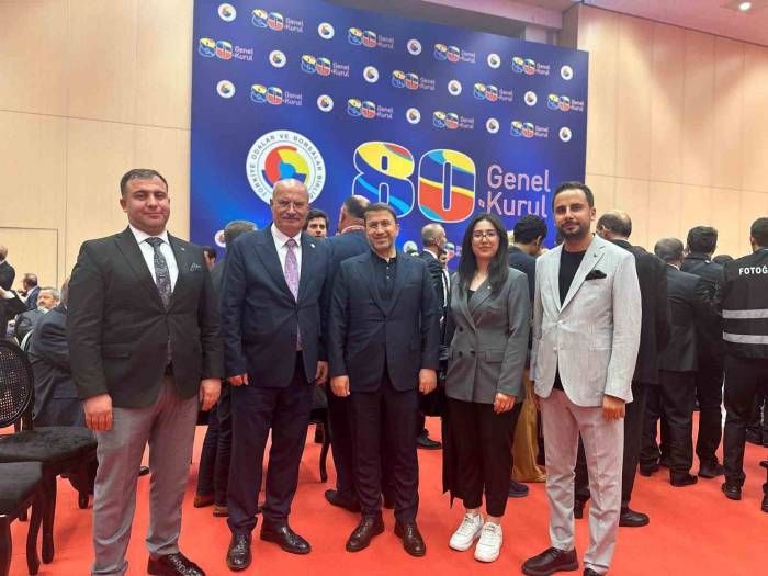 Siirt Tso Başkanı Kuzu, Tobb’de Düzenlenen Hizmet Şeref Belgesi Takdim Törenine Katıldı