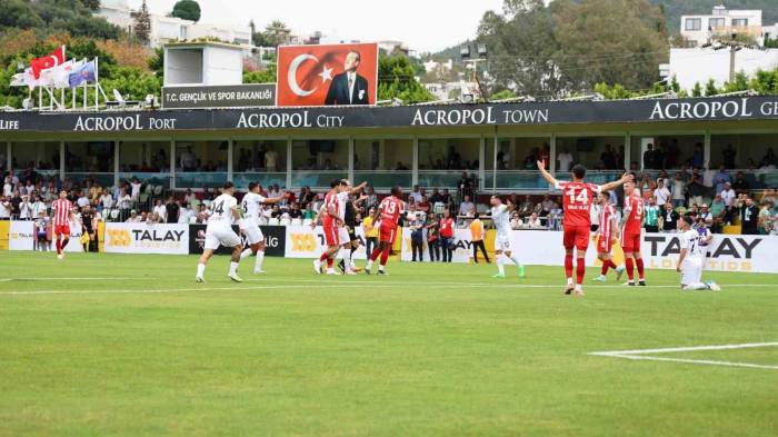 Trendyol 1. Lig: Bodrum Fk: 2- Boluspor: 0