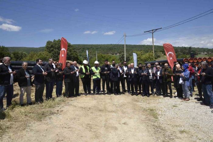 Ulusal Doğal Gaz Boru Hattı Dursunbey’e Geliyor