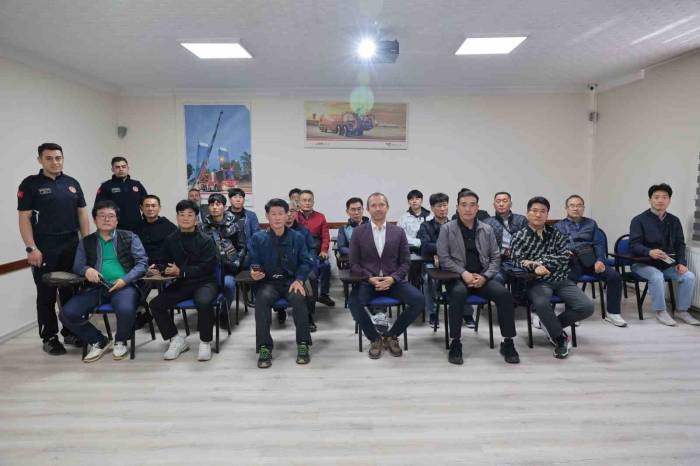 Güney Koreli İtfaiyecilerden Nevşehir İtfaiyesi’ne Ziyaret