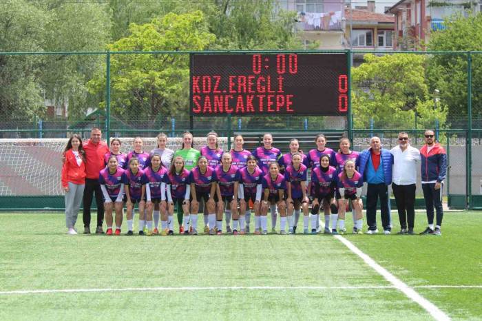 Kadınlar 3. Lig: Kdz. Ereğli Lisesi Sk: 3 - Sancaktepe Yenidoğanspor: 0