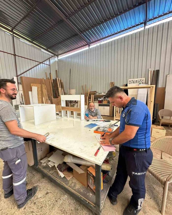 Ortaca’da Zabıta Ekiplerinden Denetim