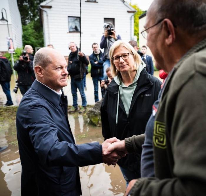 Almanya’nın Saarland Eyaletini Sel Vurdu