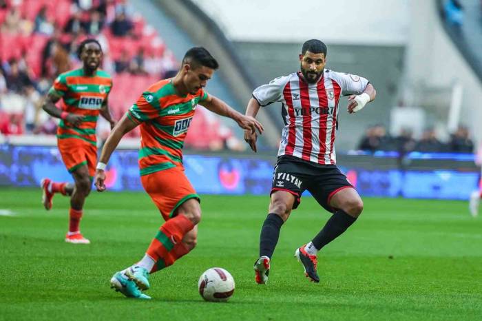 Trendyol Süper Lig: Samsunspor: 1 - Alanyaspor: 1 (Maç Sonucu)