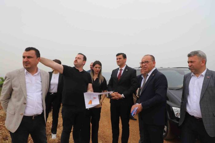 Başkan Zeyrek Ve Akın’dan Turgutlu’da İnceleme Turu