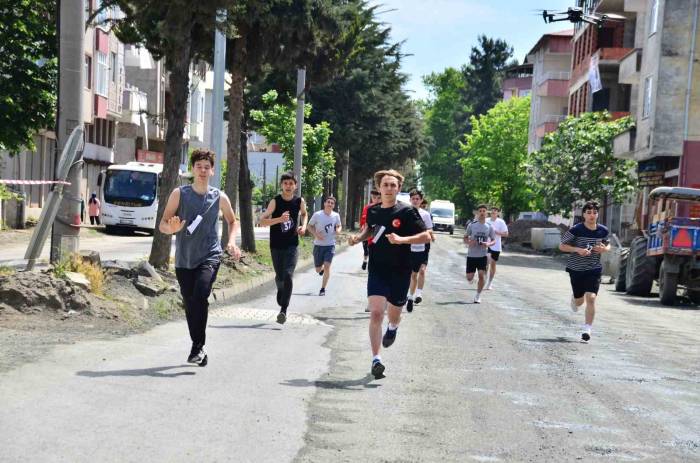 Terme’de 2024 Metrelik ‘Gençlik Koşusu’