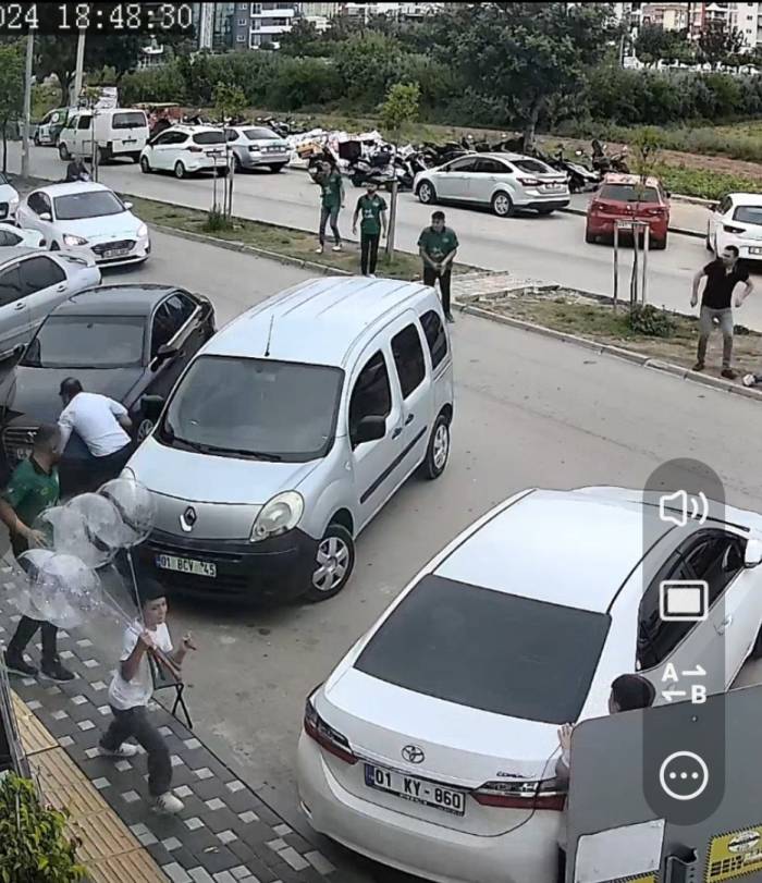 Darp Edilen Kuryenin Dehşet Saçtığı Anlar Ortaya Çıktı