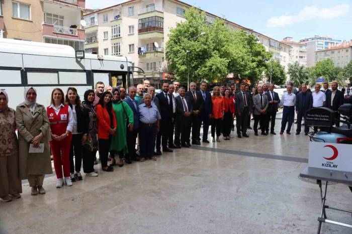 Çankırı’da Kan Bağışı Etkinliğine Yoğun İlgi